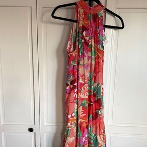 EUC MSK M Hi-Neck Summer Dress